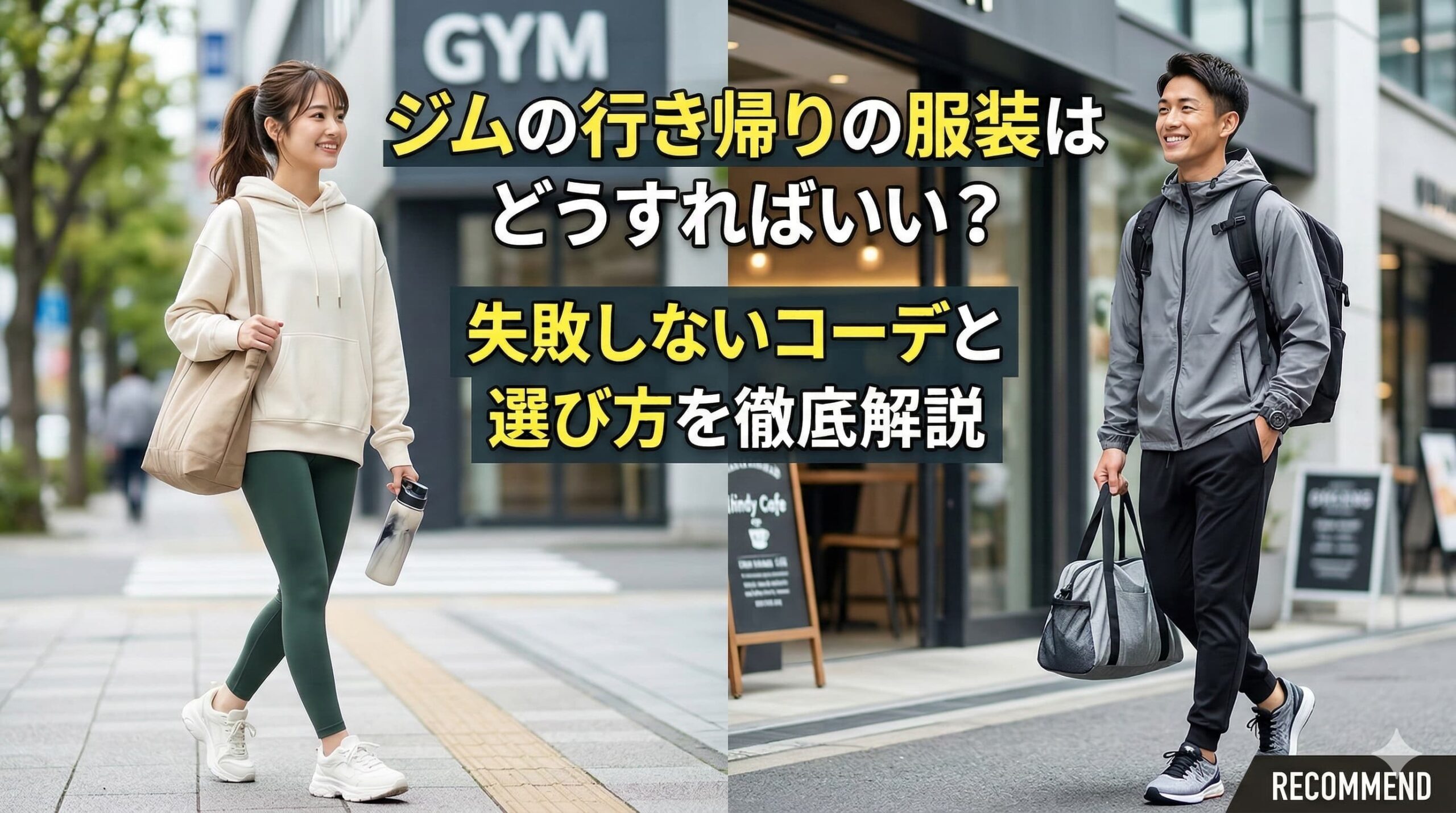 ジムの行き帰りの服装はどうすればいい？失敗しないコーデと選び方を徹底解説